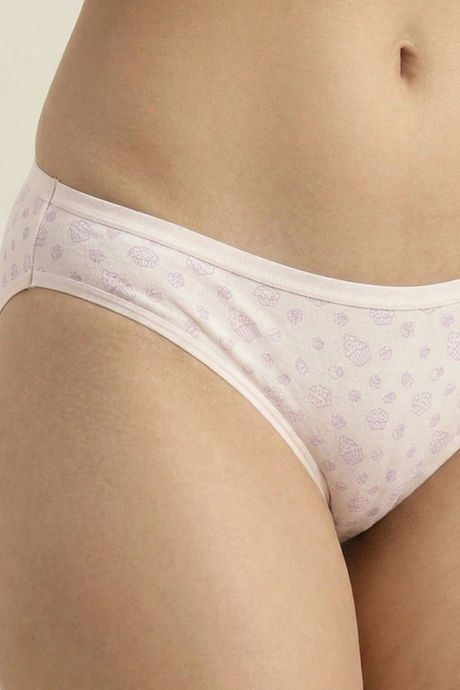 Zivame Low Rise Full Coverage Bikini Panty (Pack of 3) - Multicolor — image 9